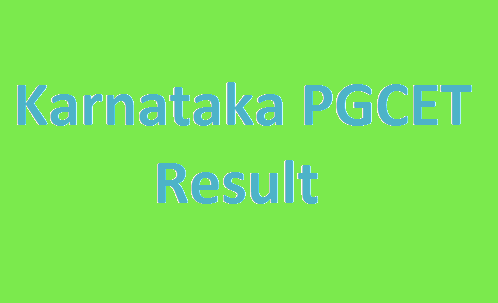 Karnataka PGCET Result 1 1