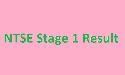 NTSE Stage1 Result