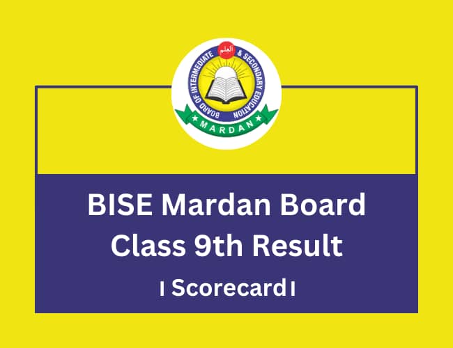 BISE Mardan Board Class 9th Result