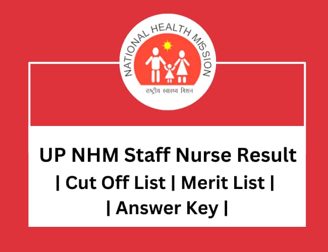 UP NHM Staff Nurse Result