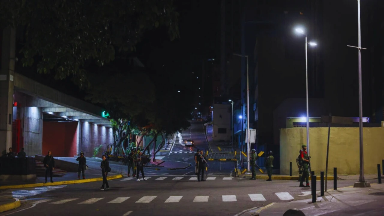 Firing near Rashtrapati Bhavan in Venezuela